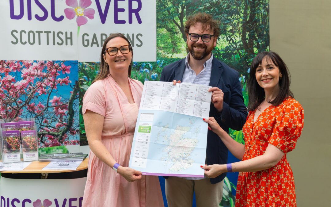 Dobbies First-ever Sponsors for Discover Scottish Gardens Map